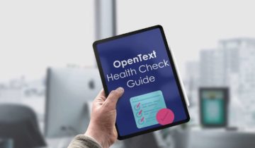 opentext health check guide